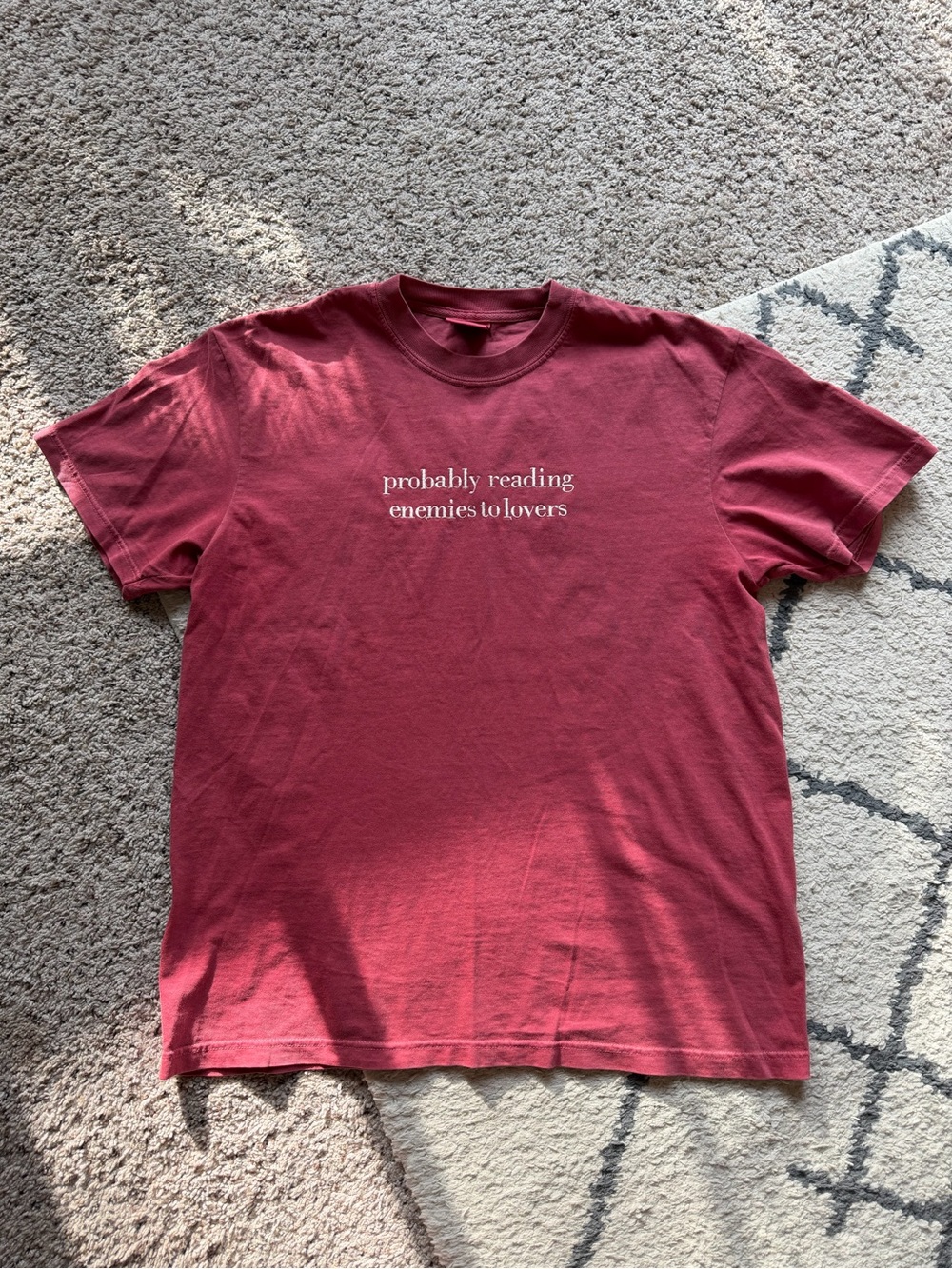 Enemies to Lovers Embroidered T-Shirt